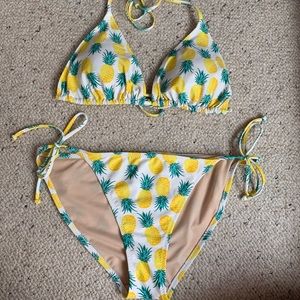 Old Navy Pineapple Bikini